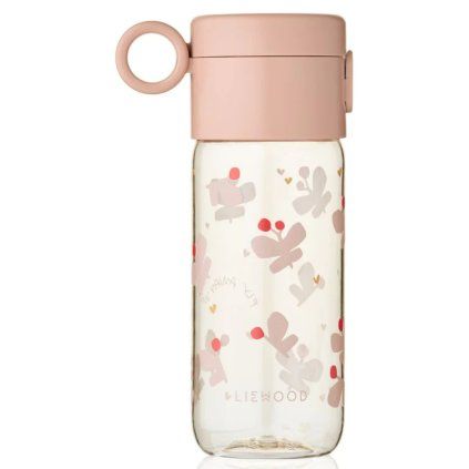LIEWOOD Tritanová láhev Clemence 350 ml - Butterfly / Apple blossom