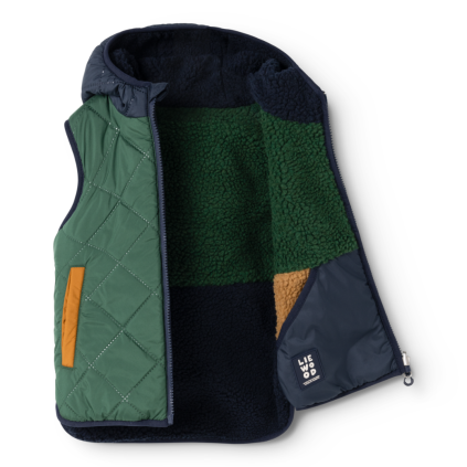 LIEWOOD Oboustranná vesta Diana - Classic navy mix