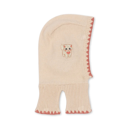 KONGES SLOJD Kukla COLLETTE BALACLAVA ROSEY (3)