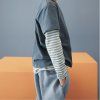 GRAY LABEL Tepláky GOTS - Stone Grey