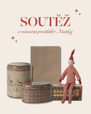 SOUTĚŽ O VÁNOČNÍ PRODUKTY MAILEG ❤️🥰 Co můžete vyhrát: • Vánočního skřítka v krabičce (výška 34 cm) • Balicí papír s...